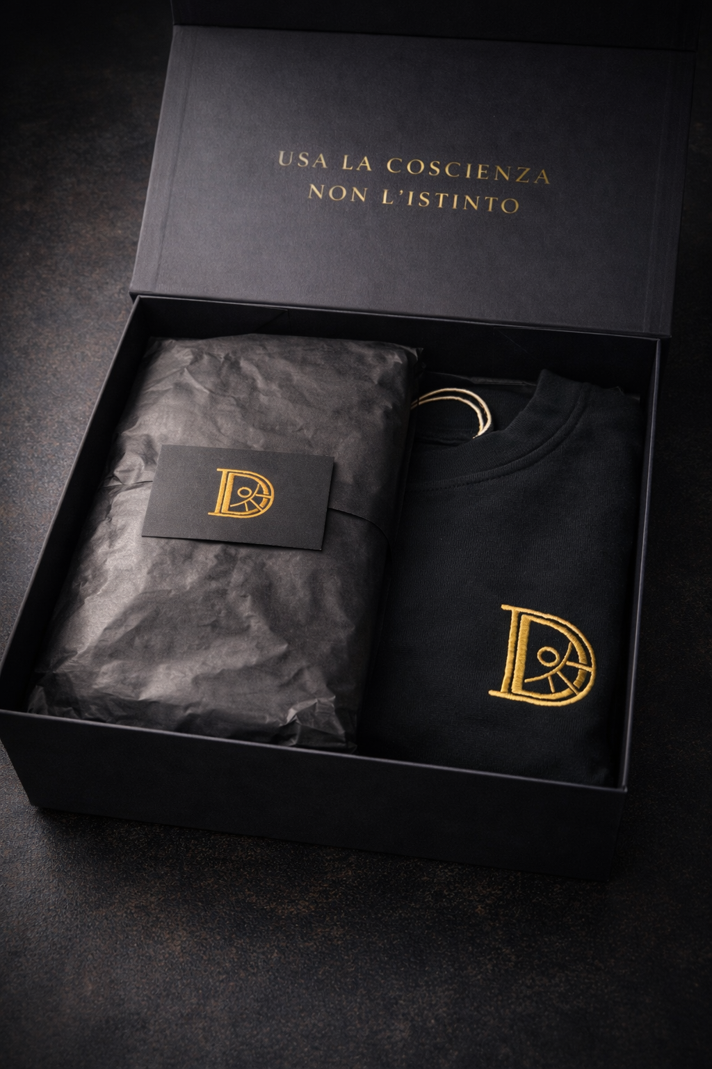 DOMYNUS Control Hoodie – Black